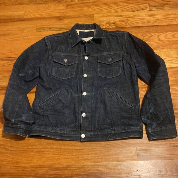 Big John Rare Jean Jacket R601-9 -EUC Size M/L - Picture 9 of 15